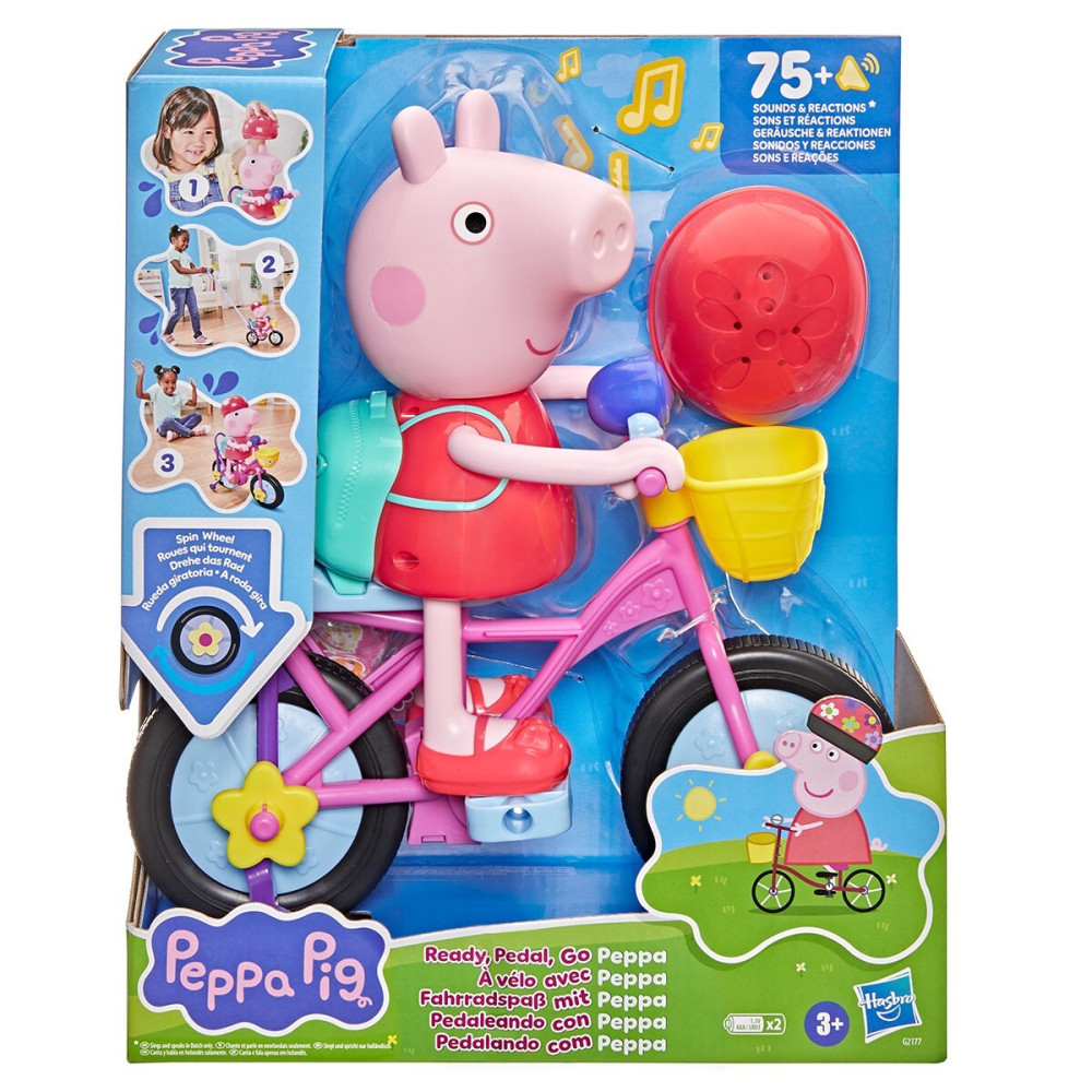 Peppa Pig Пеппа на велосипеді - інтерактивний ігровий набір (G2177)