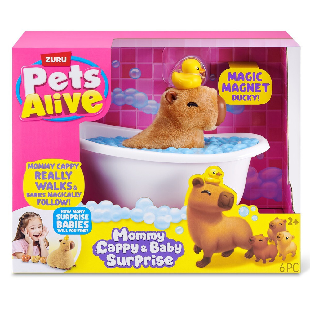 Pets Alive Мама Капібара з сюрпризом - інтерактивний ігровий набір (9574)
