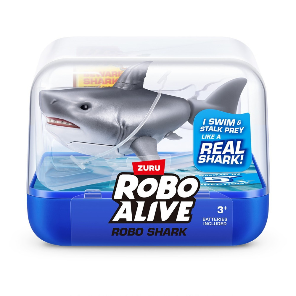 Robo Alive S1 Робоакула - интерактивная игрушка для воды • Серый (71165-3)