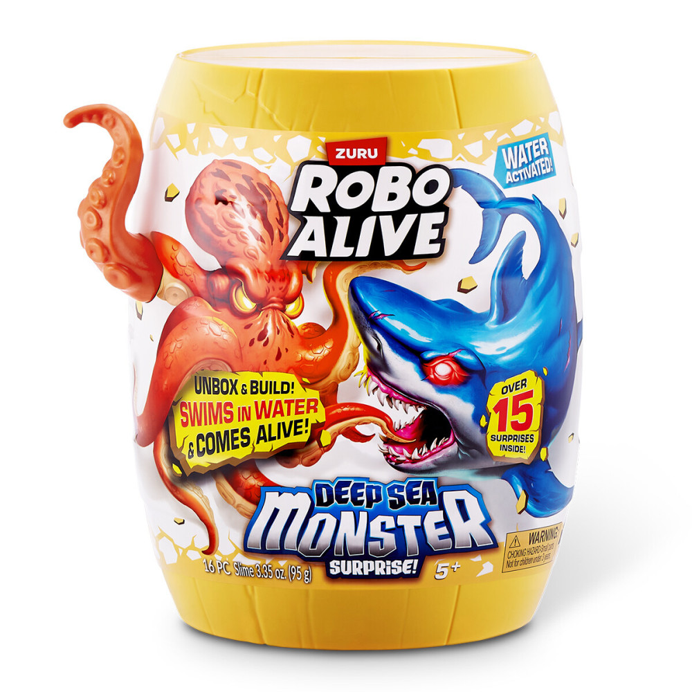 Robo Alive Глибоководний сюрприз Восьминіг - інтерактивний набір-сюрприз (71155B)