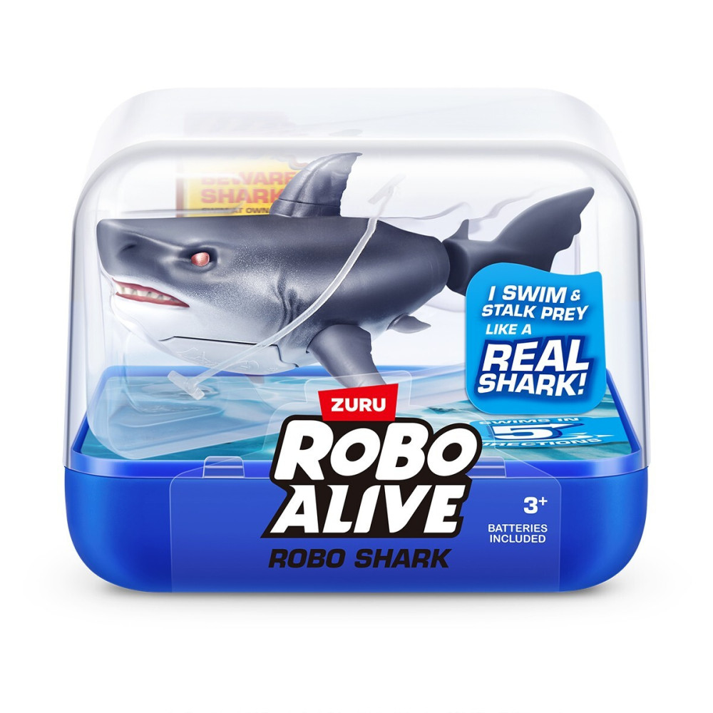 Robo Alive S1 Робоакула - інтерактивна іграшка для води • Чорний (71165-1)