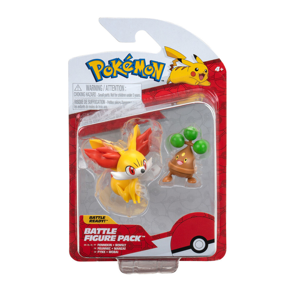 Pokemon Фенекін і Бонслай W16 - набір з 2 ігрових фігурок (PKW3012)