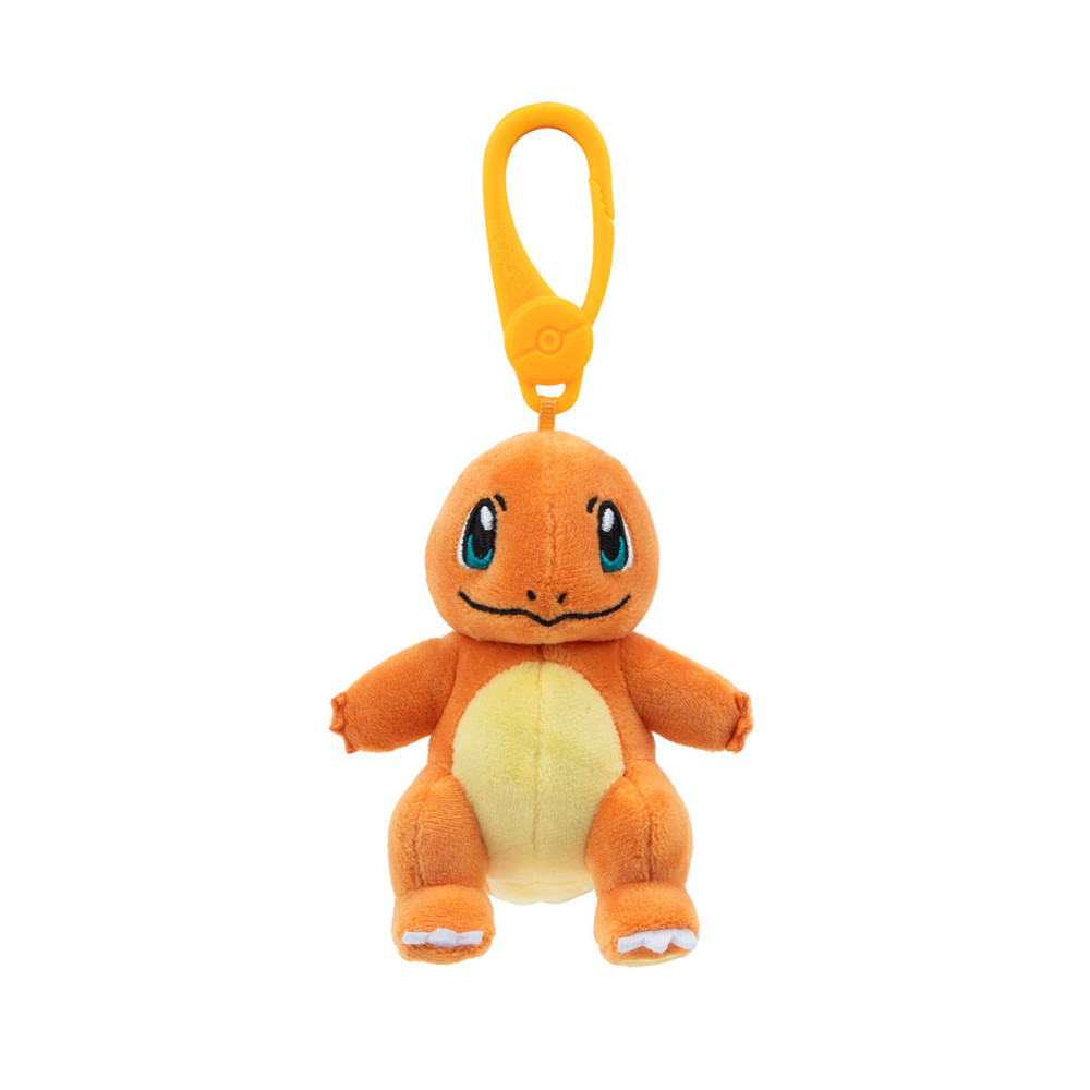 Pokemon Чармандер W6 - м'яка іграшка на кліпсі, 8.9 см (PKW3920)