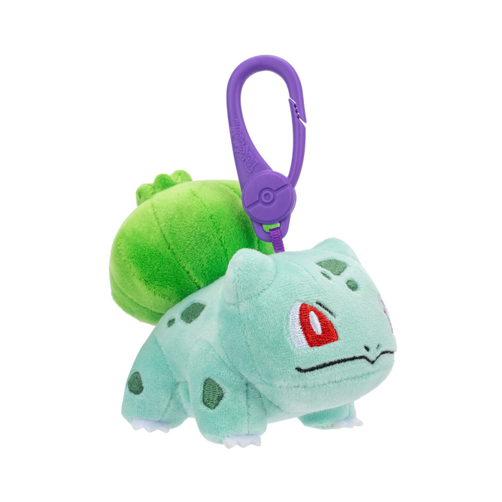 Pokemon Бульбазавр W11 - м'яка іграшка на кліпсі, 8.9 см (PKW3921)