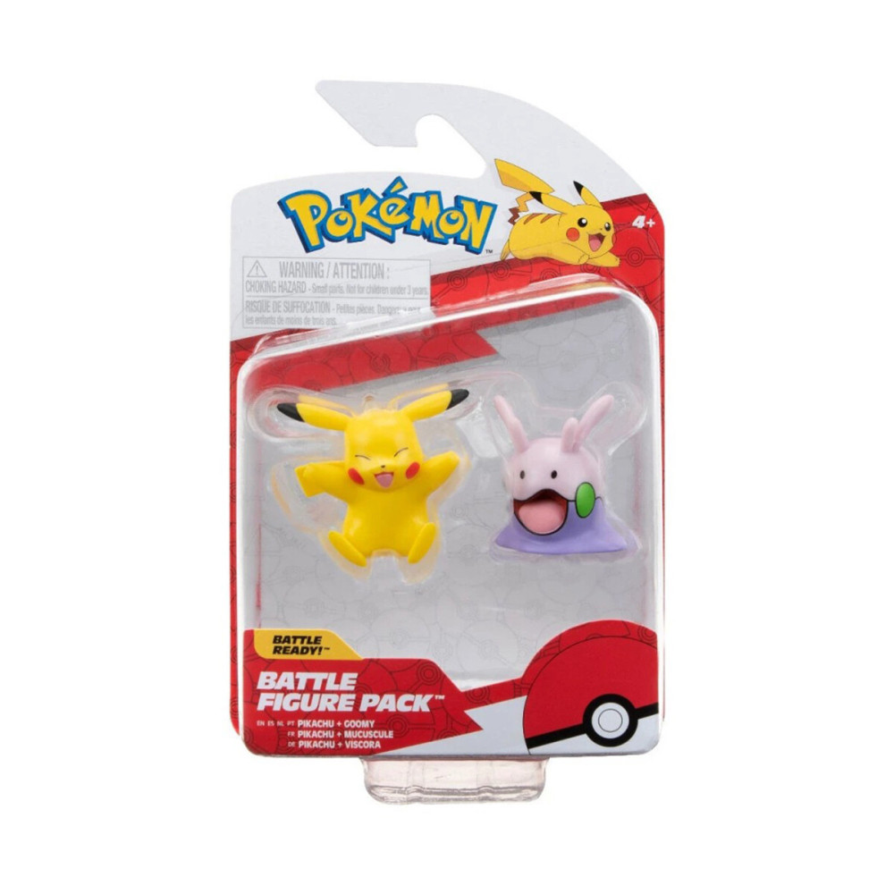 Pokemon Гумі та Пікачу W15 - набір з 2 ігрових фігурок (PKW3007) Pokemon Гумі та Пікачу W15 - набір з 2 ігрових фігурок (PKW3007)