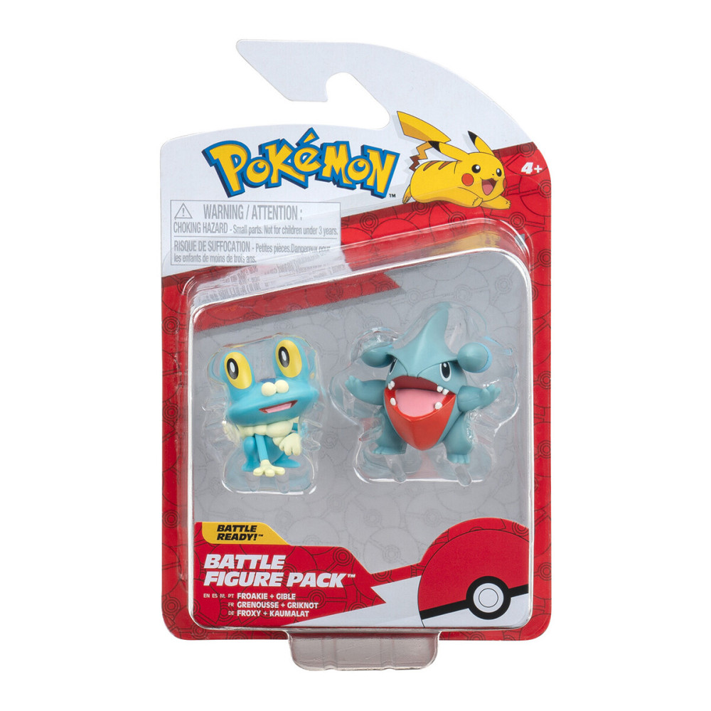 Pokemon Гібл і Фрокі W16 - набір з 2 ігрових фігурок (PKW3013)