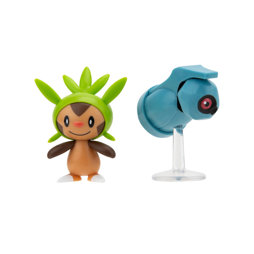 Pokemon Чеспін і Белдум W16 - набір з 2 ігрових фігурок (PKW3014)