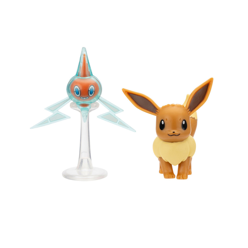 Pokemon Іві та Ротом W17 - набір з 2 ігрових фігурок (PKW3567-W17)