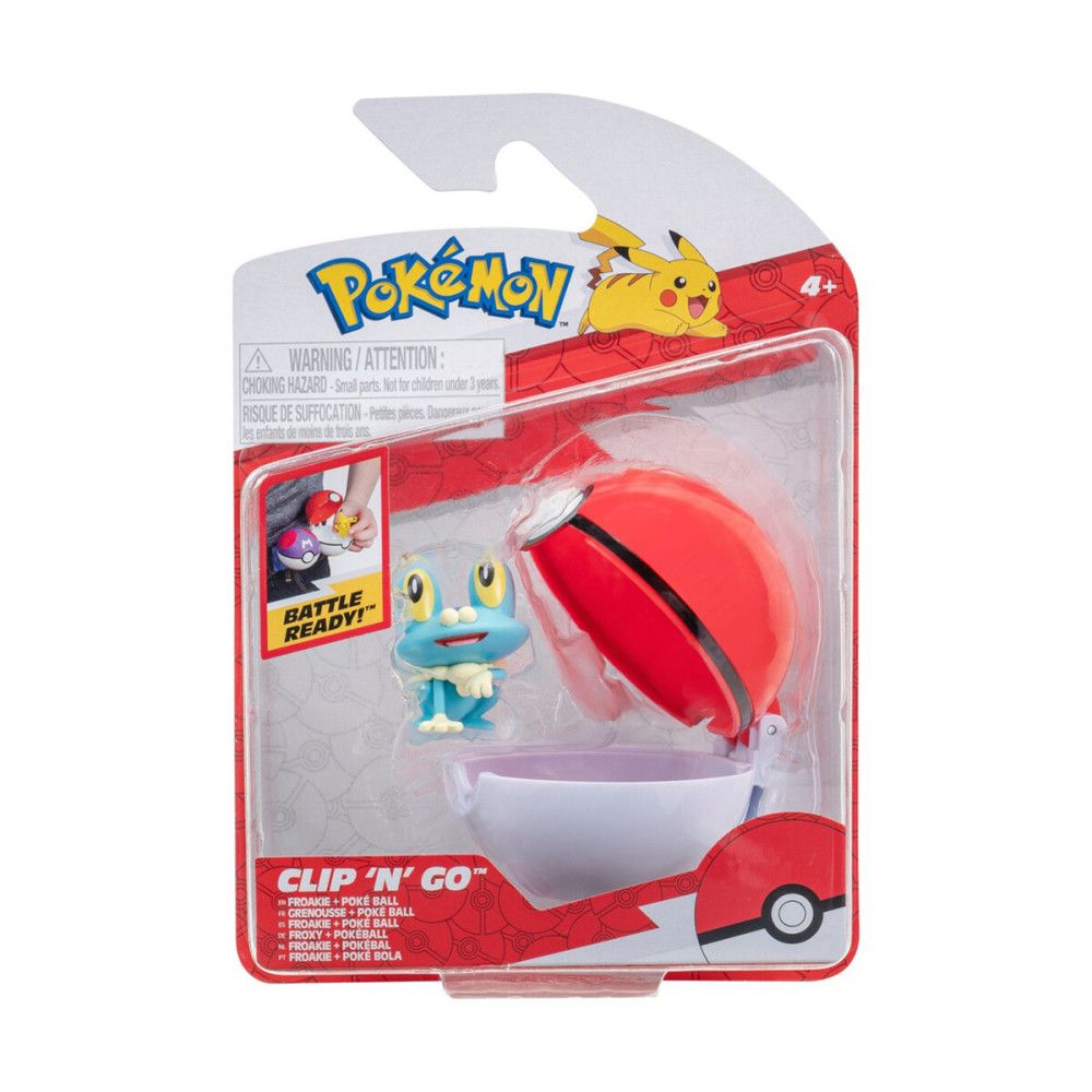 Pokemon Фрокі в покеболі - ігрова фігурка з покеболом (PKW3133)