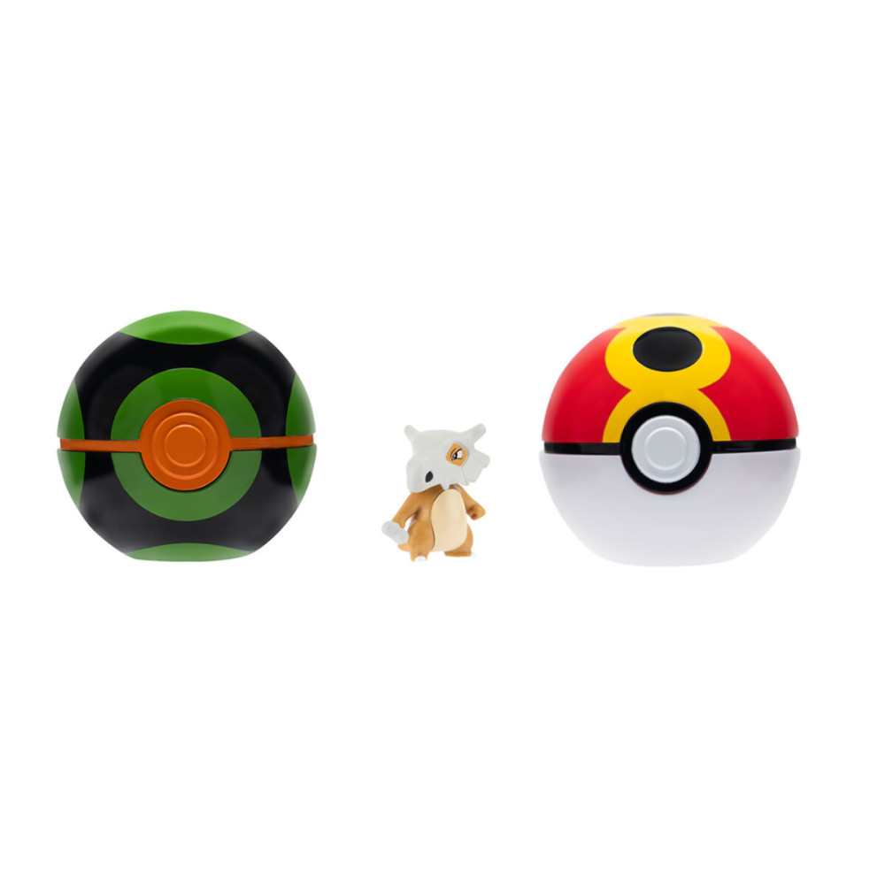 Pokemon Пояс з покеболами Кубон - ігровий набір з поясом, двома покеболами і фігуркою (PKW3644)