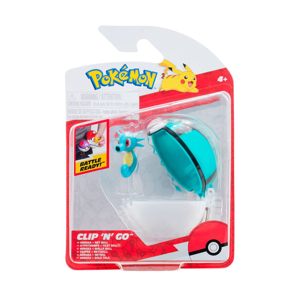 Pokemon Хорсі в покеболі - ігрова фігурка з покеболом (PKW3145)