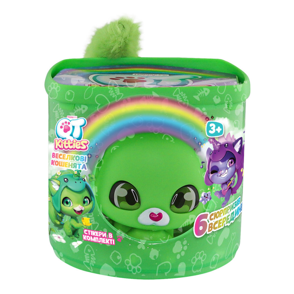 QT Kitties S2 Кошеня Лілі - ігровий набір з фігуркою і будиночком (450006-2)