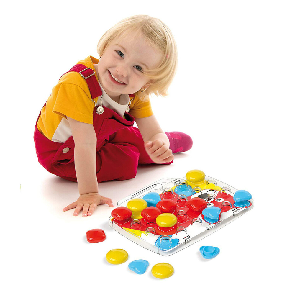 Quercetti Pixel Baby 30 фішок, кейс - набір для занять мозаїкою (4401-Q)