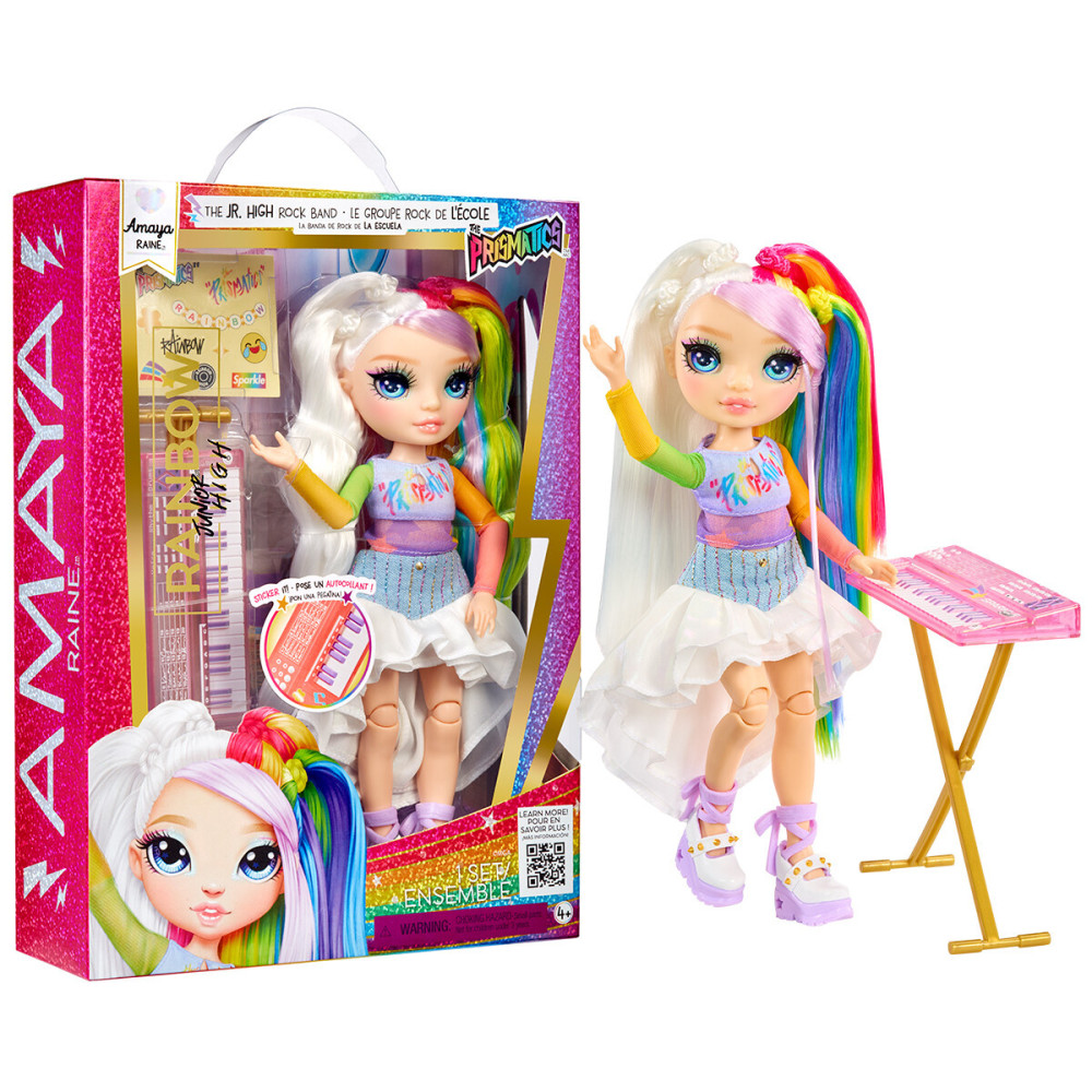 Rainbow High Junior High Rockband Амая - кукла с аксессуарами (565772)