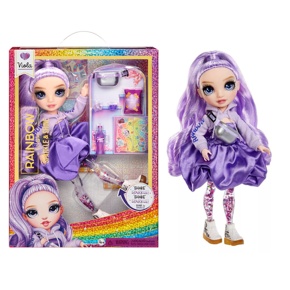 Rainbow High Sparkle & Shine Виола - кукла с аксессуарами (427810) Rainbow High Sparkle & Shine Виола - кукла с аксессуарами (427810)