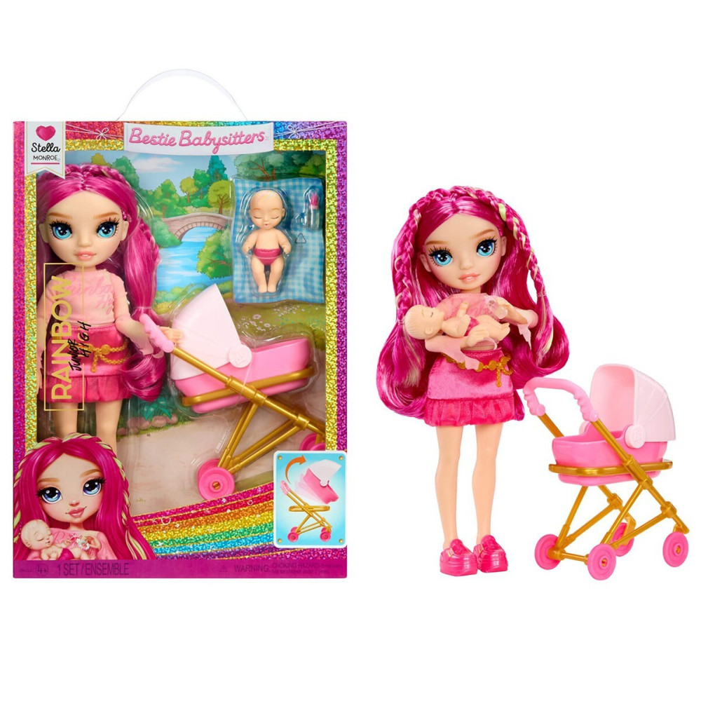 Rainbow High Junior High Babysitters Стелла - игровой набор с куклой (248484) Rainbow High Junior High Babysitters Стелла - игровой набор с куклой (248484)