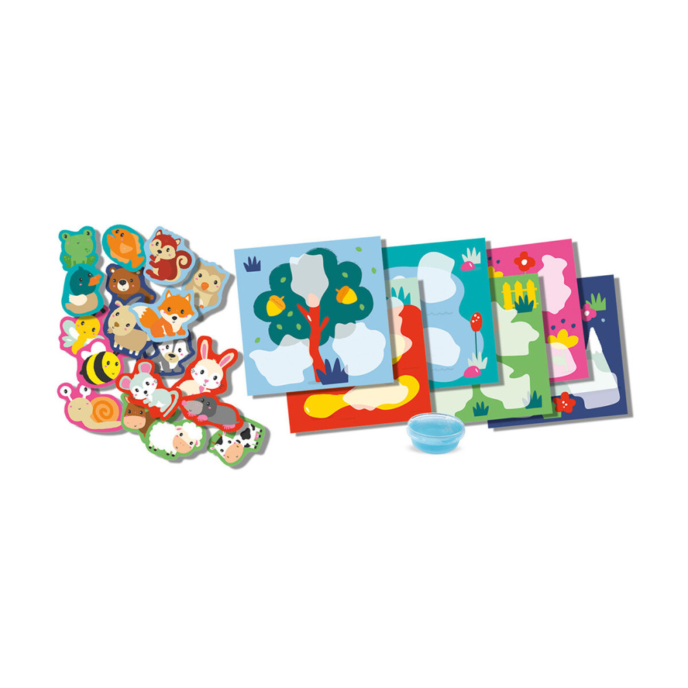 SES Creative My first Де живуть тваринки? - набір для творчості з клеєм (14401S) SES Creative My first Де живуть тваринки? - набір для творчості з клеєм (14401S)