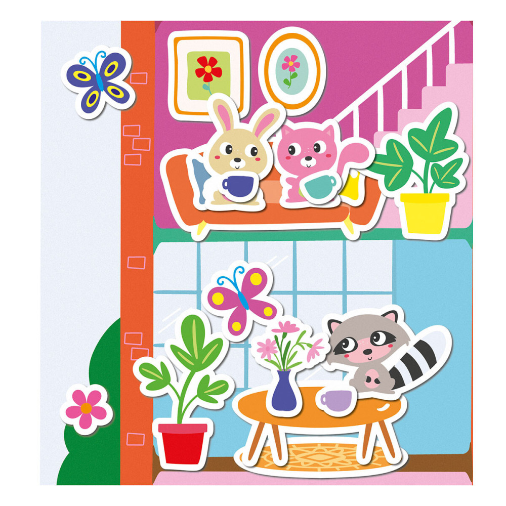 SES Creative My first Уютный дом - набор для творчества с наклейками (14476S) SES Creative My first Уютный дом - набор для творчества с наклейками (14476S)