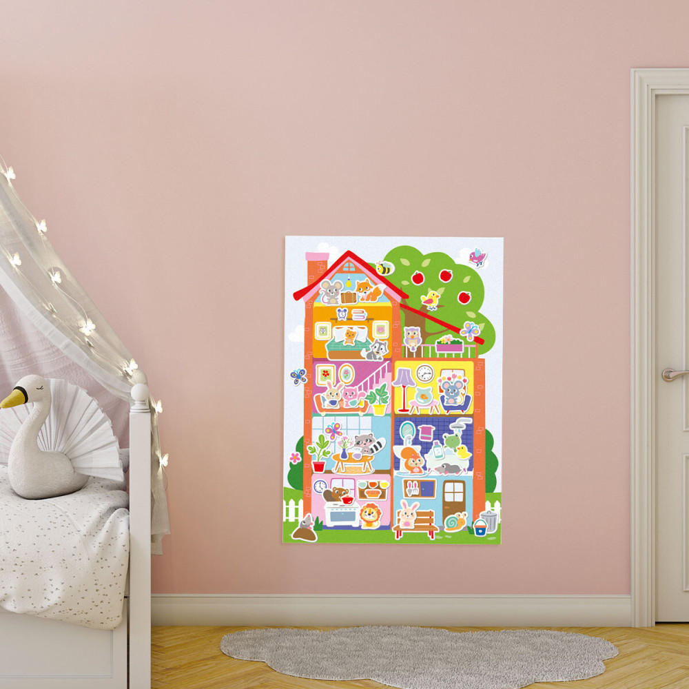SES Creative My first Уютный дом - набор для творчества с наклейками (14476S) SES Creative My first Уютный дом - набор для творчества с наклейками (14476S)
