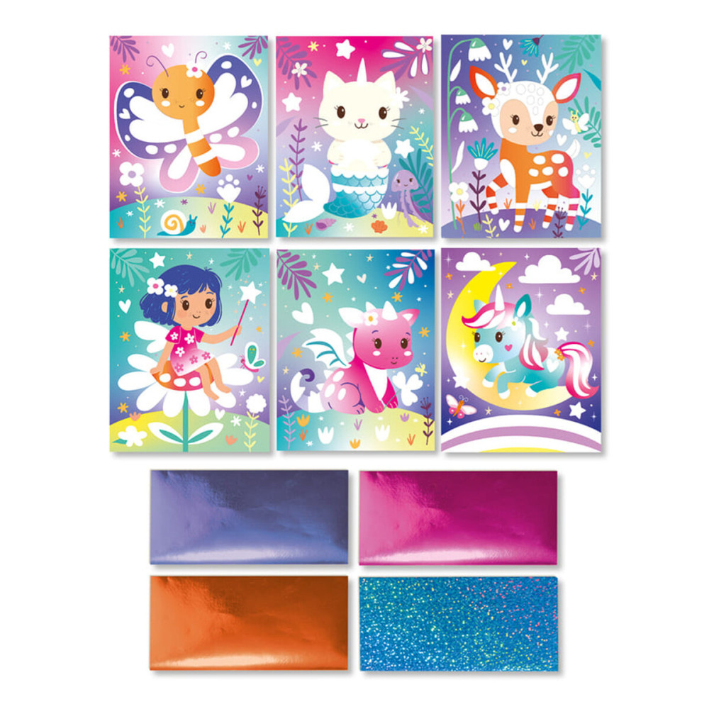 SES Creative Foil art Вечірня казка - набір для творчості з фольгою (14302S)