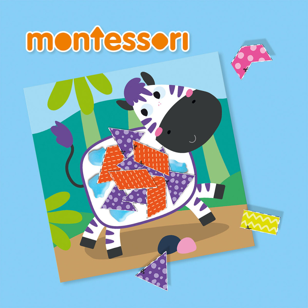 SES Creative Montessori Вирізай з тваринками - набір для творчості (14061S) SES Creative Montessori Вирізай з тваринками - набір для творчості (14061S)