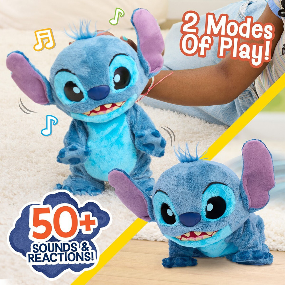 Stitch Крутой Стич - интерактивная мягкая игрушка (31022)