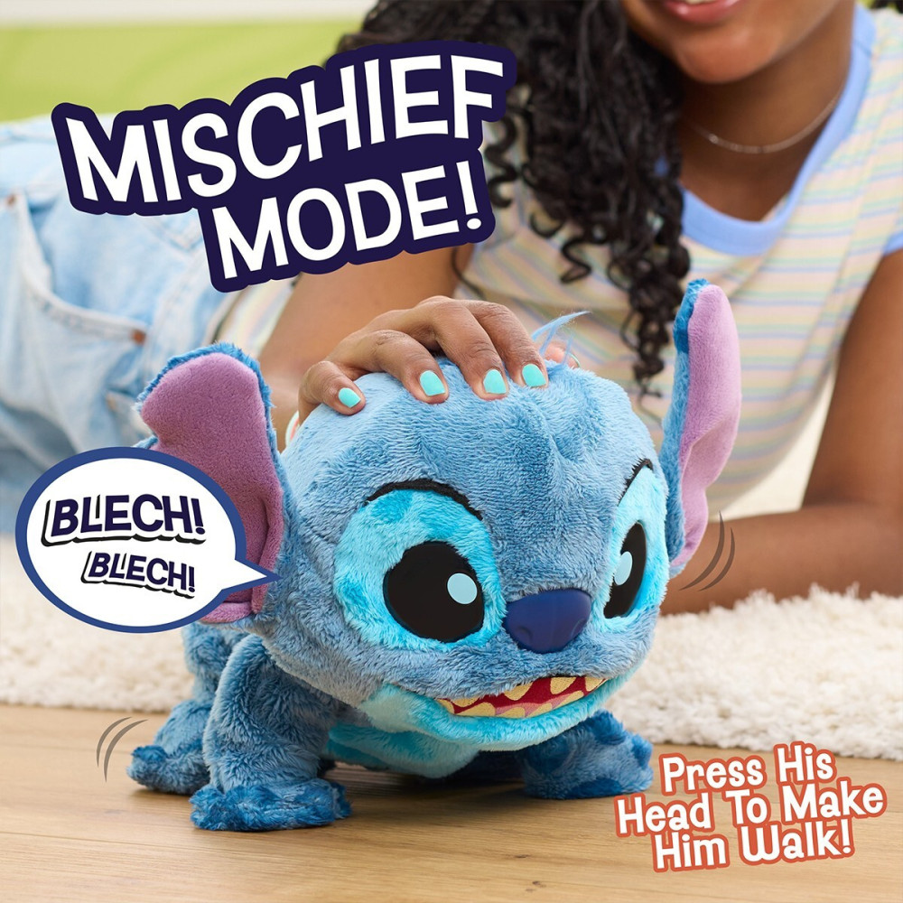 Stitch Крутой Стич - интерактивная мягкая игрушка (31022)