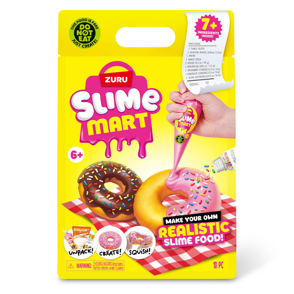 Slime Mart Shopping Bag Пончик - игровой набор со слаймами (15901B)