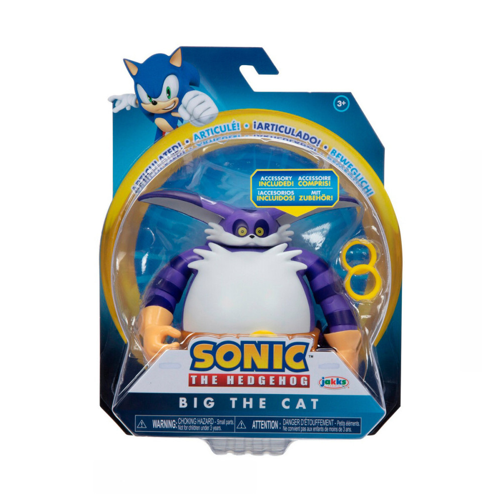 Sonic the Hedgehog Модерн Кіт Біг - ігрова фігурка з артикуляцією і аксесуаром (41680i-GEN)