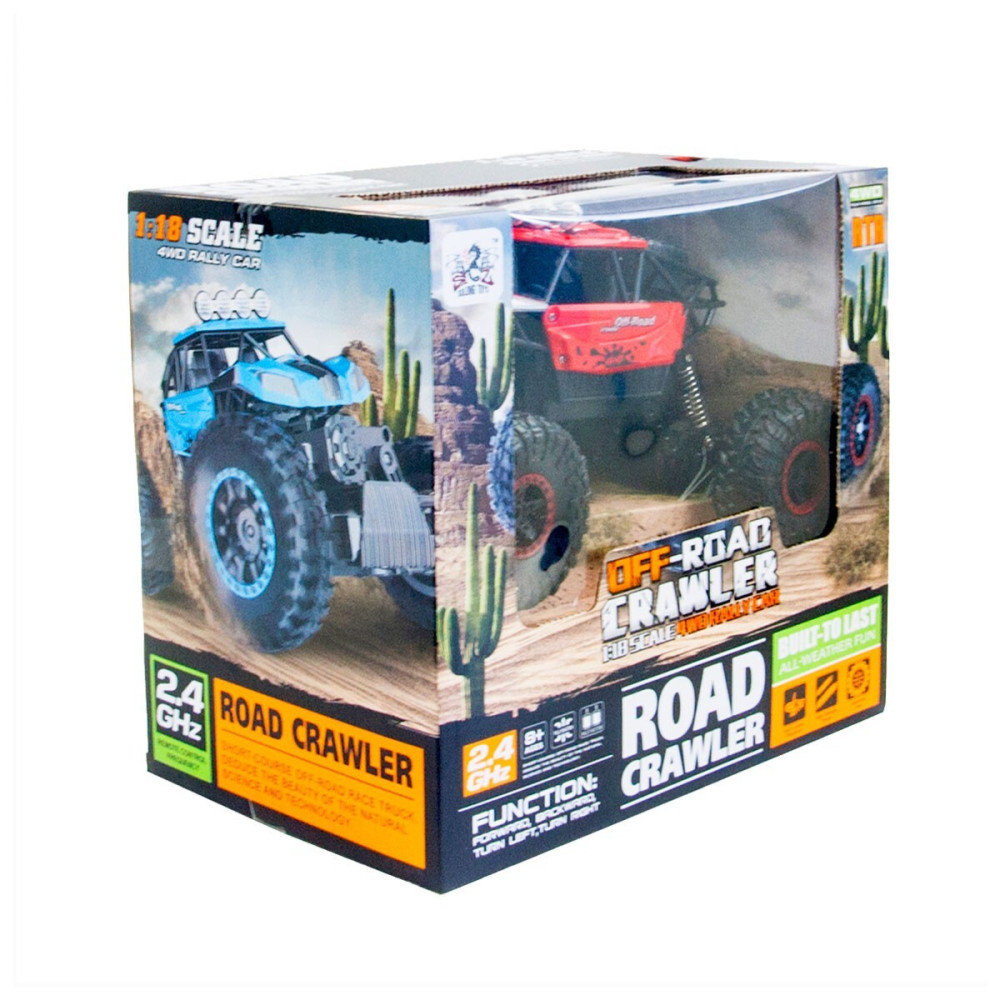 Sulong Toys OFF-ROAD CRAWLER SUPER SPORT - автомобіль на радіокеруванні • Червоний (SL-001RHR)