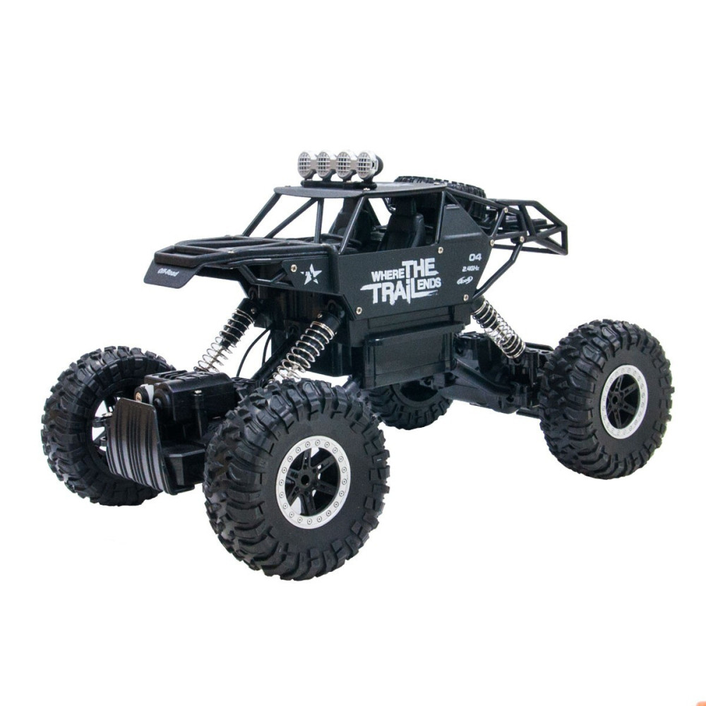 Sulong Toys OFF-ROAD CRAWLER WHERE THE TRAIL ENDS - автомобіль на радіокеруванні • Матовий чорний (SL-121RHMBl)