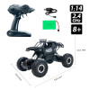 Sulong Toys OFF-ROAD CRAWLER WHERE THE TRAIL ENDS - автомобіль на радіокеруванні • Матовий чорний (SL-121RHMBl)