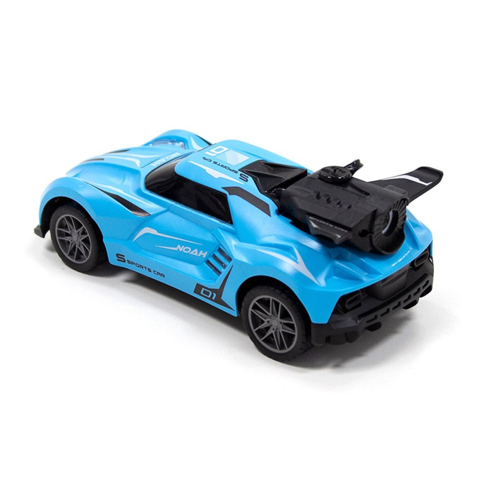 Sulong Toys Spray Car Sport - автомобіль на радіокеруванні з вихлопною парою • Блакитний (SL-354RHBL)