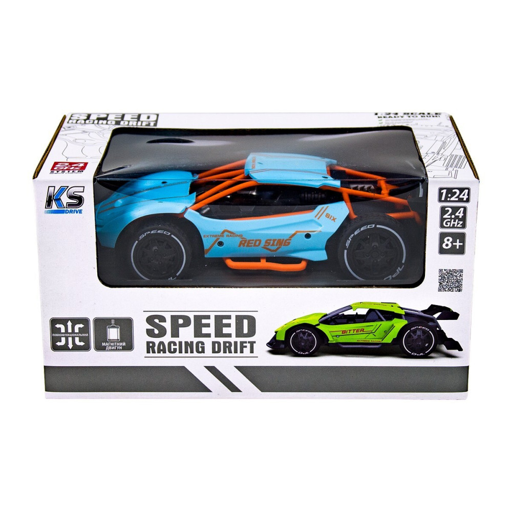 Sulong Toys SPEED RACING DRIFT RED SING - автомобиль на радиоуправлении • Голубой (SL-292RHB)