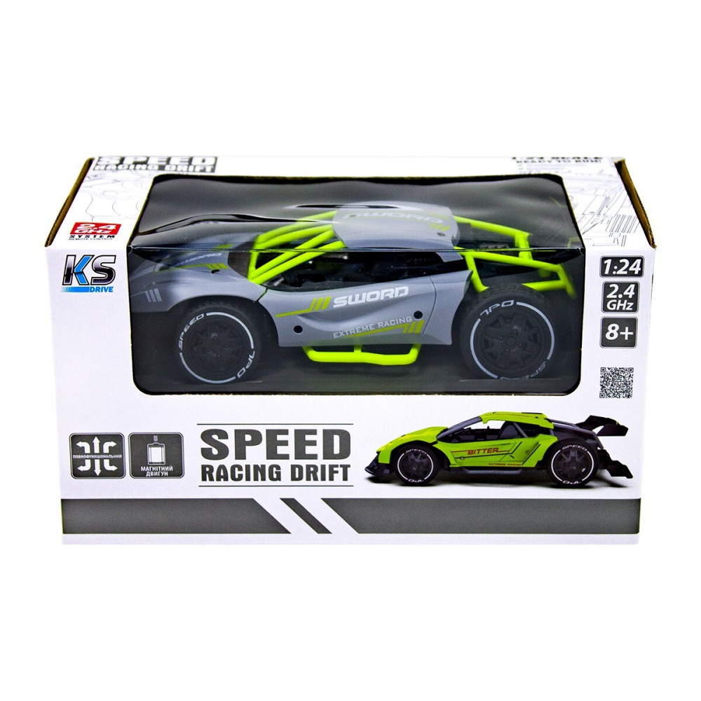 Sulong Toys SPEED RACING DRIFT SWORD - автомобіль на радіокеруванні • Сірий (SL-289RHG)