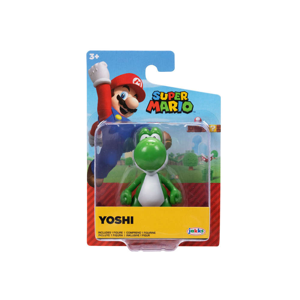 Super Mario Зеленый Йоши - игровая фигурка с артикуляцией (61228-RF1-GEN)
