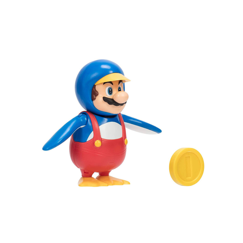 Super Mario Марио-пингвин - игровая фигурка с артикуляцией и аксессуаром (40824i)