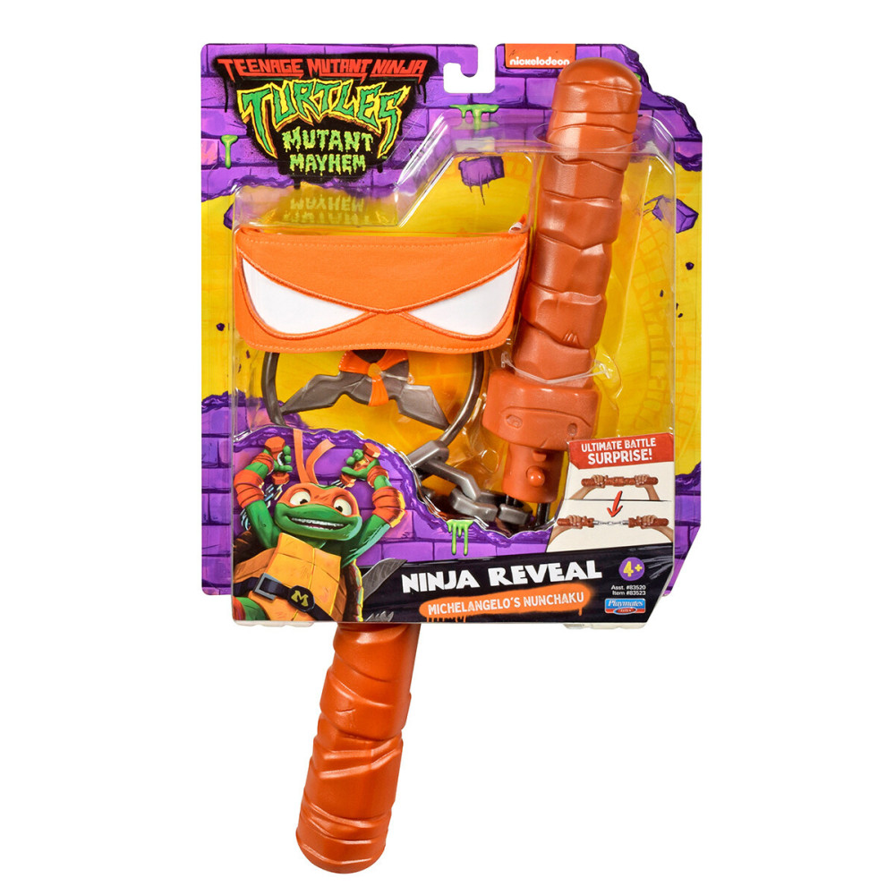TMNT Movie III Нунчаки Мікеланджело - набір іграшкової зброї (83523) TMNT Movie III Нунчаки Мікеланджело - набір іграшкової зброї (83523)