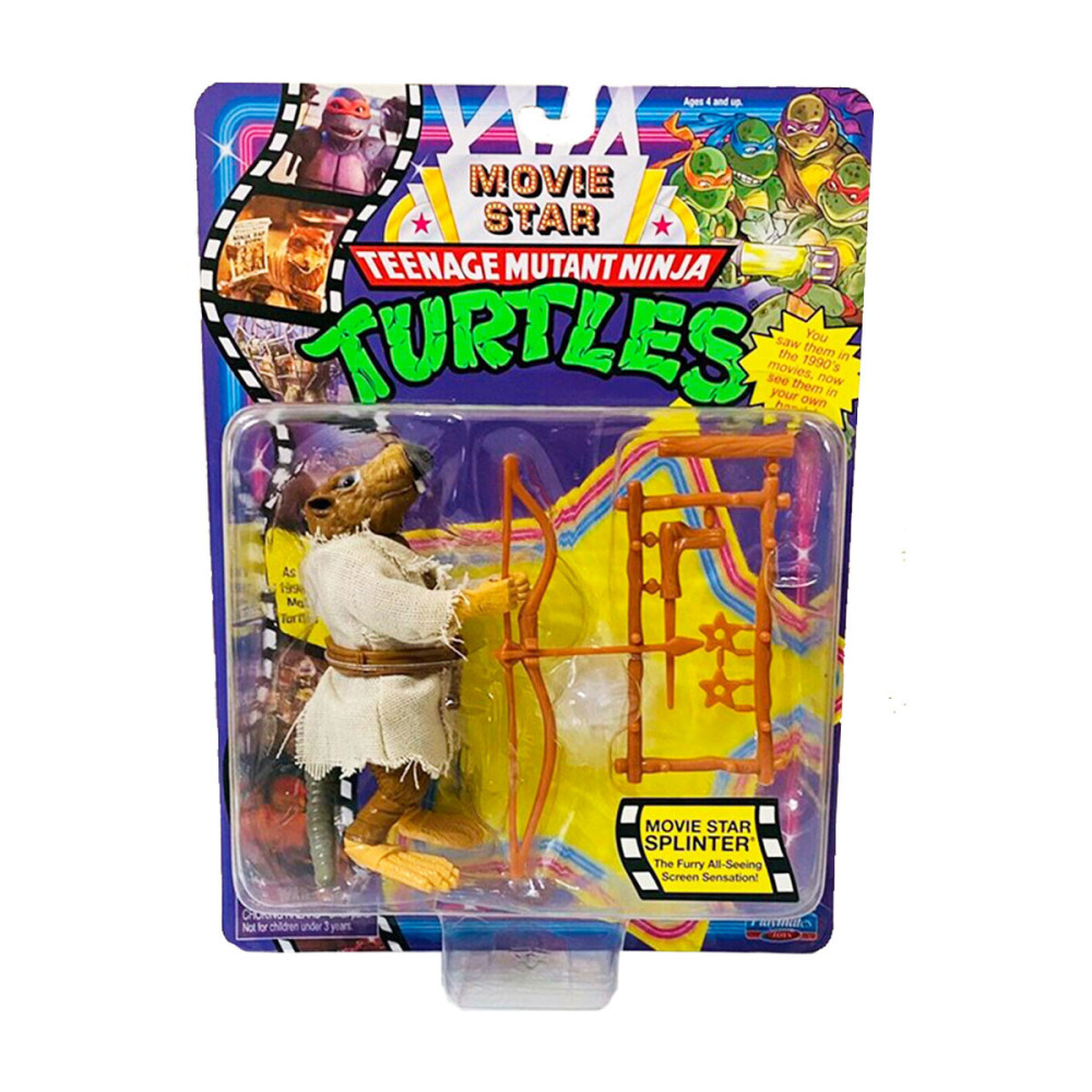 TMNT Черепашки-Ніндзя Movie Star 1992 Сплінтер - ігрова фігурка (81335)