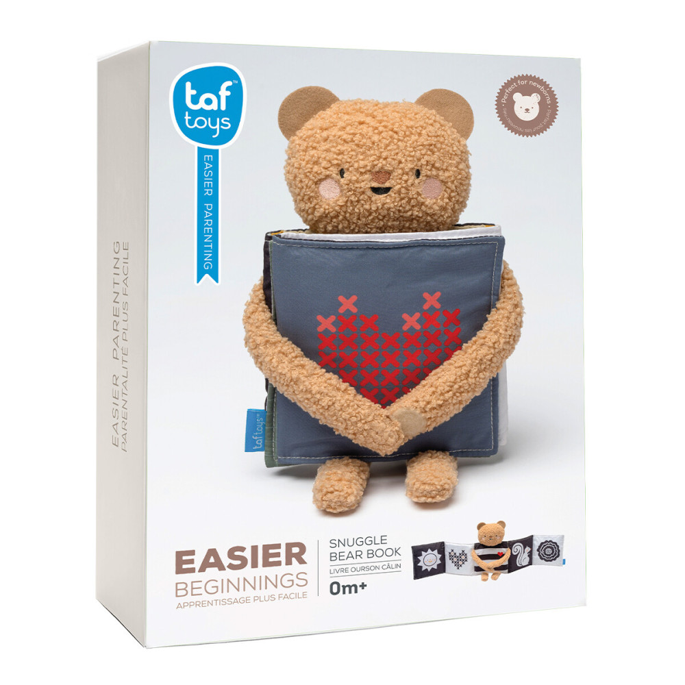 Taf Toys Объятия медвежонка - развивающая книжка-раскладушка 2-в-1 (13795)