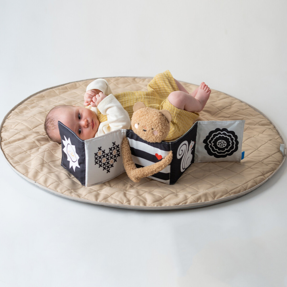 Taf Toys Объятия медвежонка - развивающая книжка-раскладушка 2-в-1 (13795)