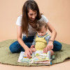 Taf Toys Бизикнига Зайчонок - развивающая мягкая книжка (13355)