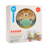 Taf Toys Бизикнига Зайчонок - развивающая мягкая книжка (13355)