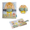 Taf Toys Бизикнига Зайчонок - развивающая мягкая книжка (13355)