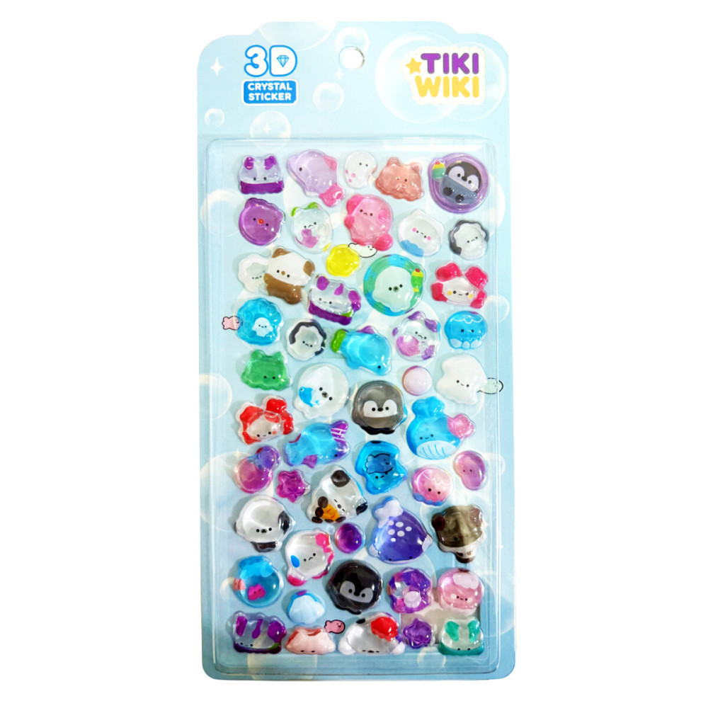 Tiki Wiki Crystal Тікі море S2 - набір 3D-наліпок (25ESE009-08)