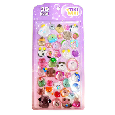 Tiki Wiki Crystal Тікі мрії - набір 3D-наліпок (25ESE009-03)