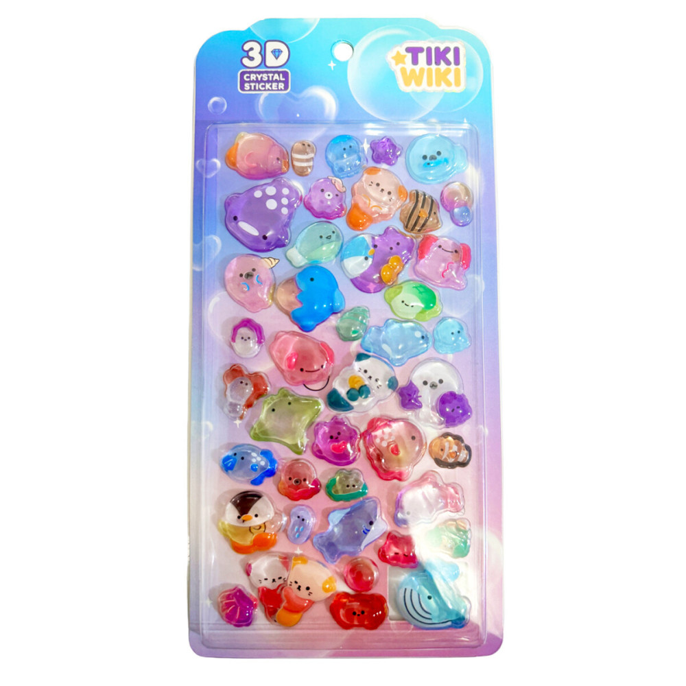 Tiki Wiki Crystal Тікі океан S2 - набір 3D-наліпок (25ESE009-04)