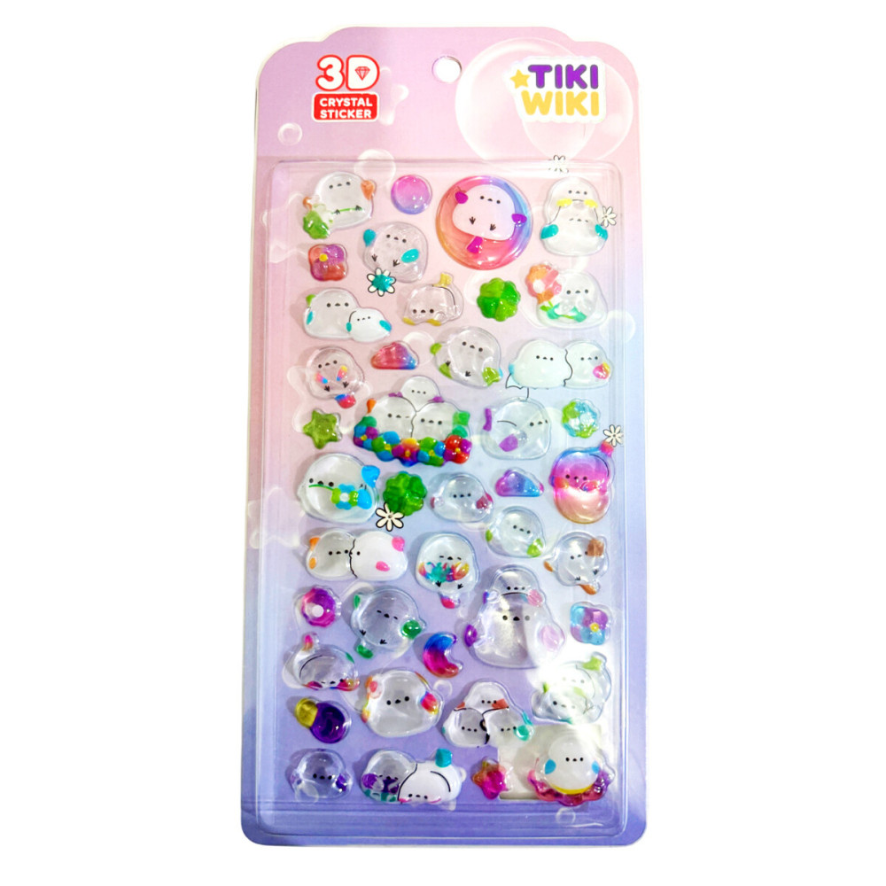Tiki Wiki Crystal Тікі казка - набір 3D-наліпок (25ESE009-02)