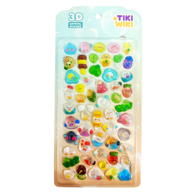 Tiki Wiki Crystal Тікі чарівність - набір 3D-наліпок (25ESE009-05)