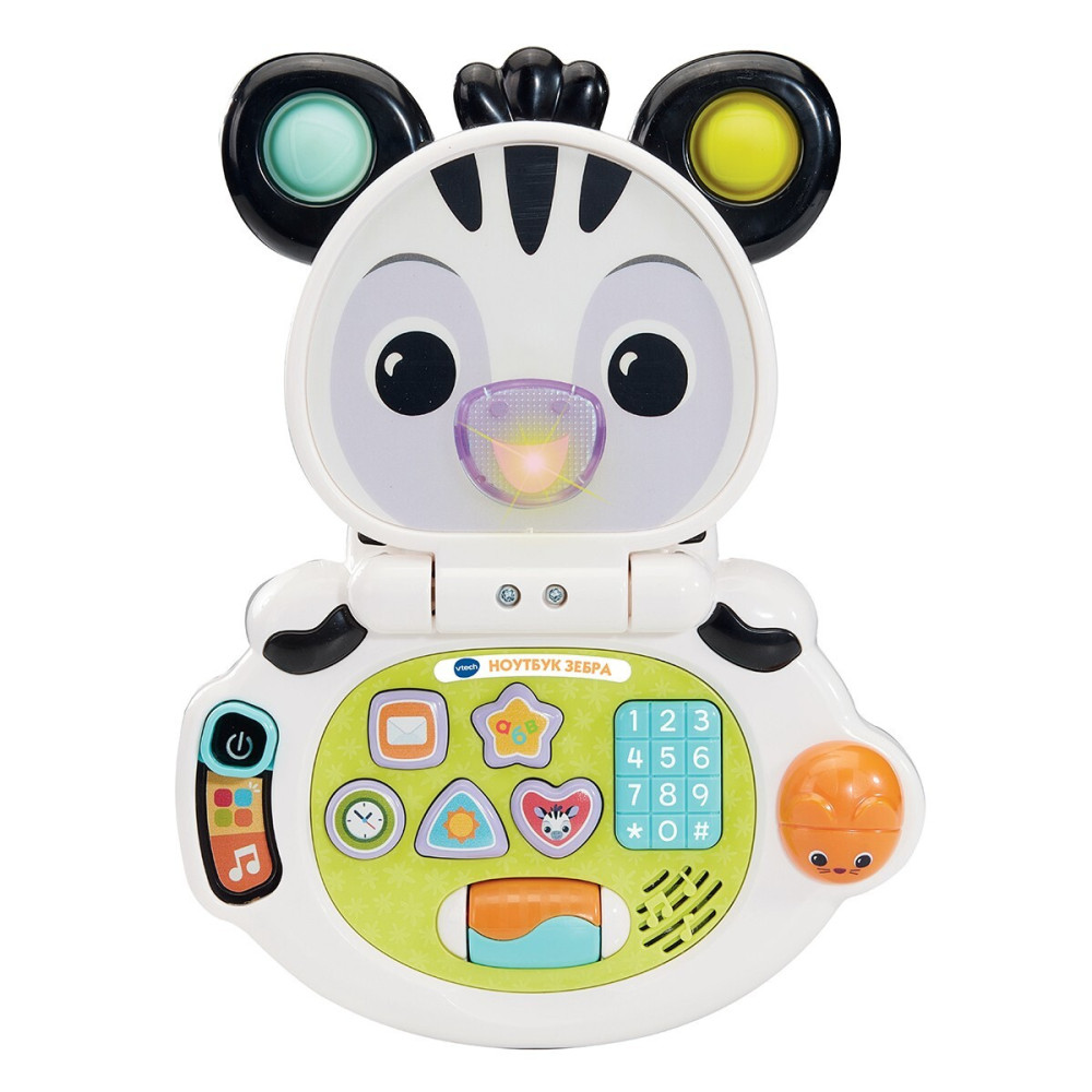 VTech Ноутбук Зебра - розвивальна іграшка українською (80-564717)